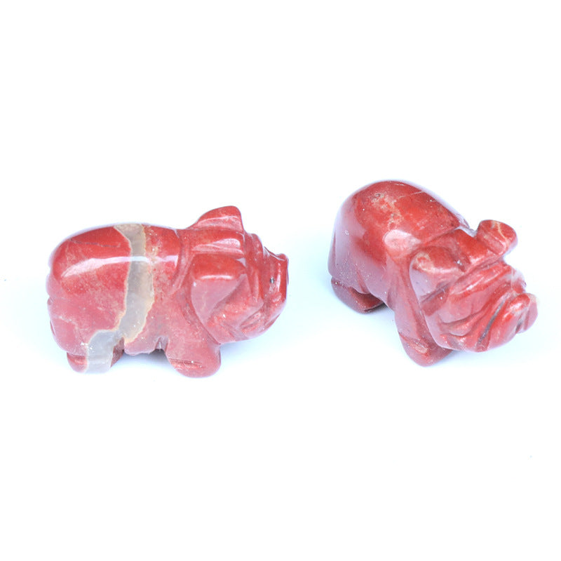 1 Inch Crystal Carving Pig