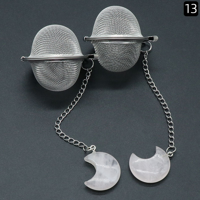 Crystal Moon Tea Strainer