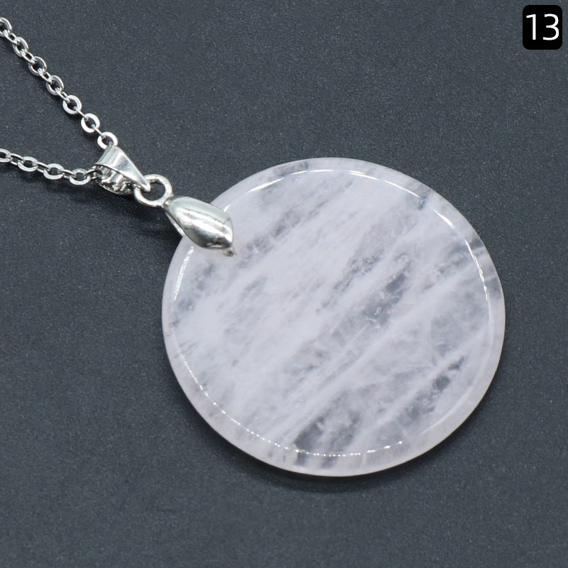 Crystal Round Pendant