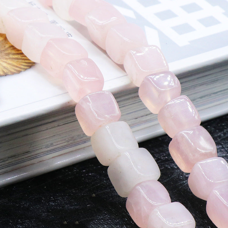 Crystal 10mm Cube Strand