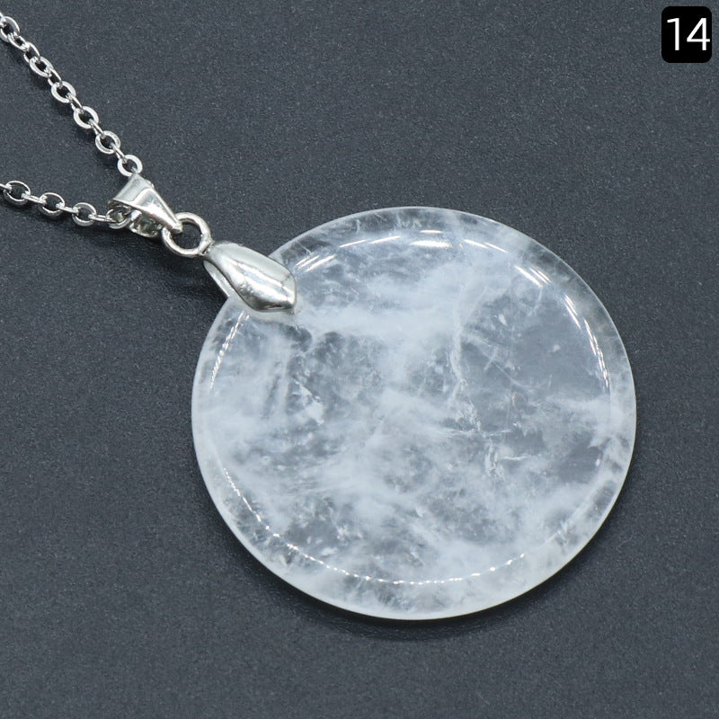 Crystal Round Pendant