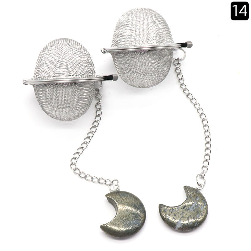 Crystal Moon Tea Strainer