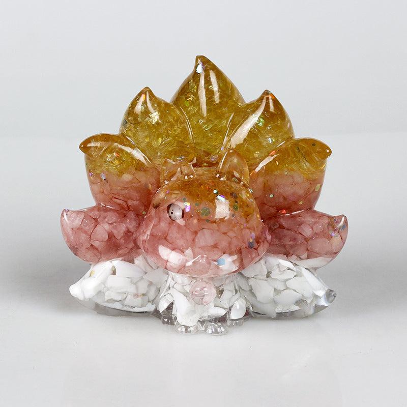 Resin Nine Tailed Fox