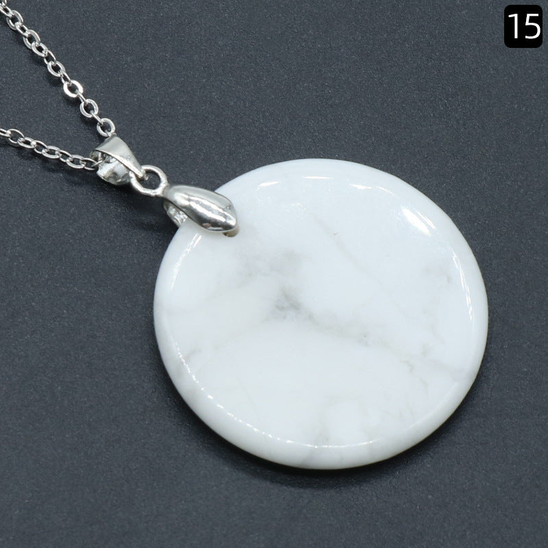 Crystal Round Pendant