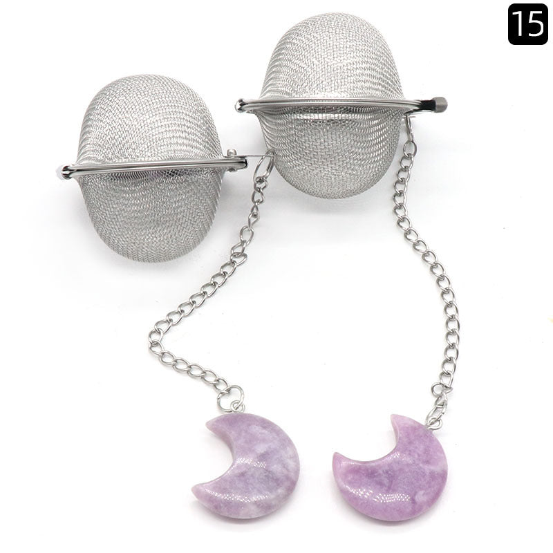 Crystal Moon Tea Strainer