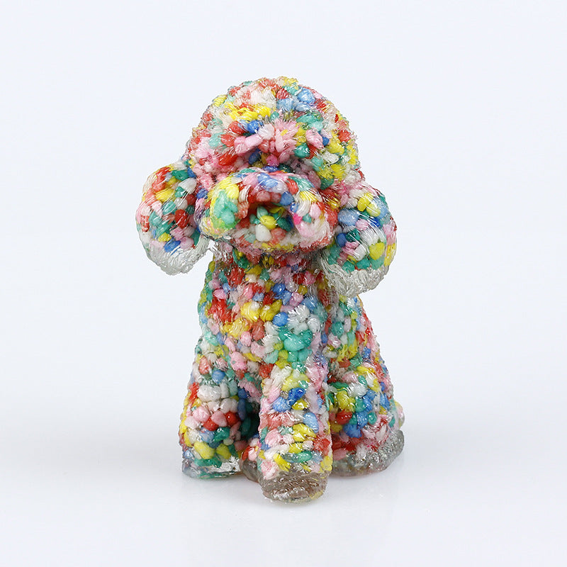 Resin Toy Poodle