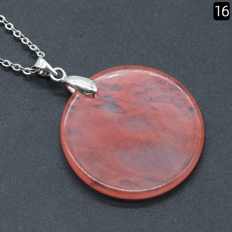 Crystal Round Pendant