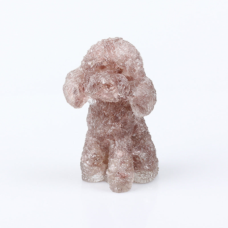 Resin Toy Poodle