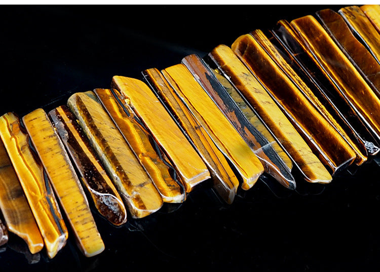 Natural Crystal Loose Sliced Slab 40CM/Strand