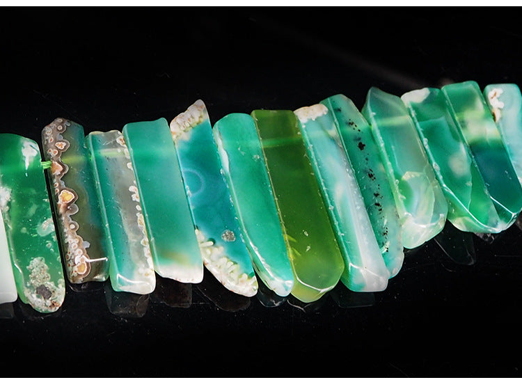 Natural Crystal Loose Sliced Slab 40CM/Strand