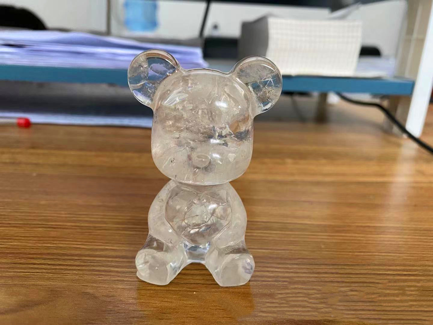 Resin Heart Bear