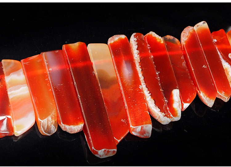 Natural Crystal Loose Sliced Slab 40CM/Strand