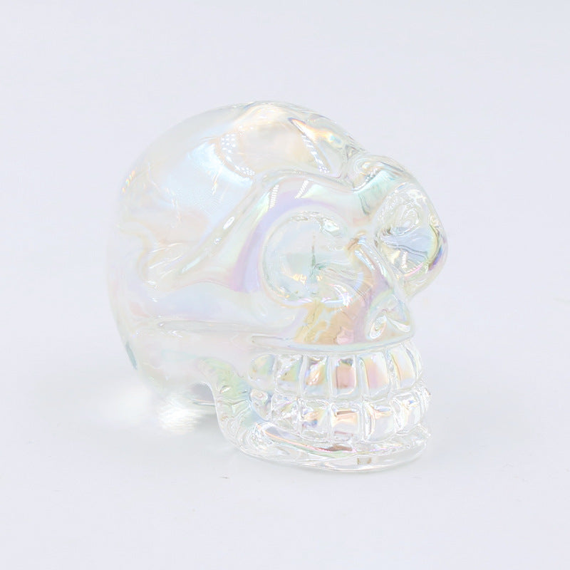 Colorful Melted Skull